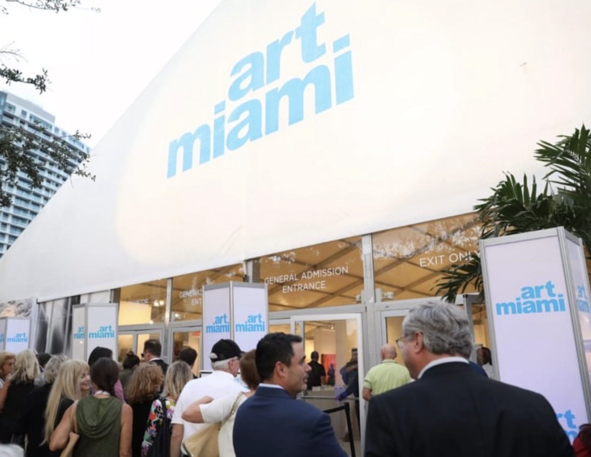 Art Basel Miami — Laurent Bibas, artiste peintre